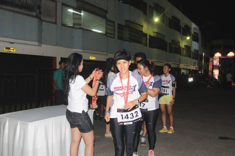 Finish dengan waktu sangat santai hehe