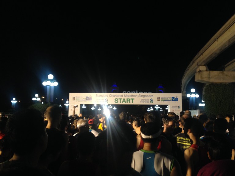 Dempet-dempetan di starting line