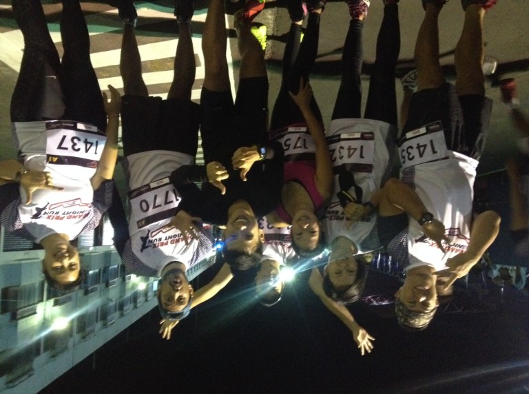 Muka-mukanya pada girang gini :)