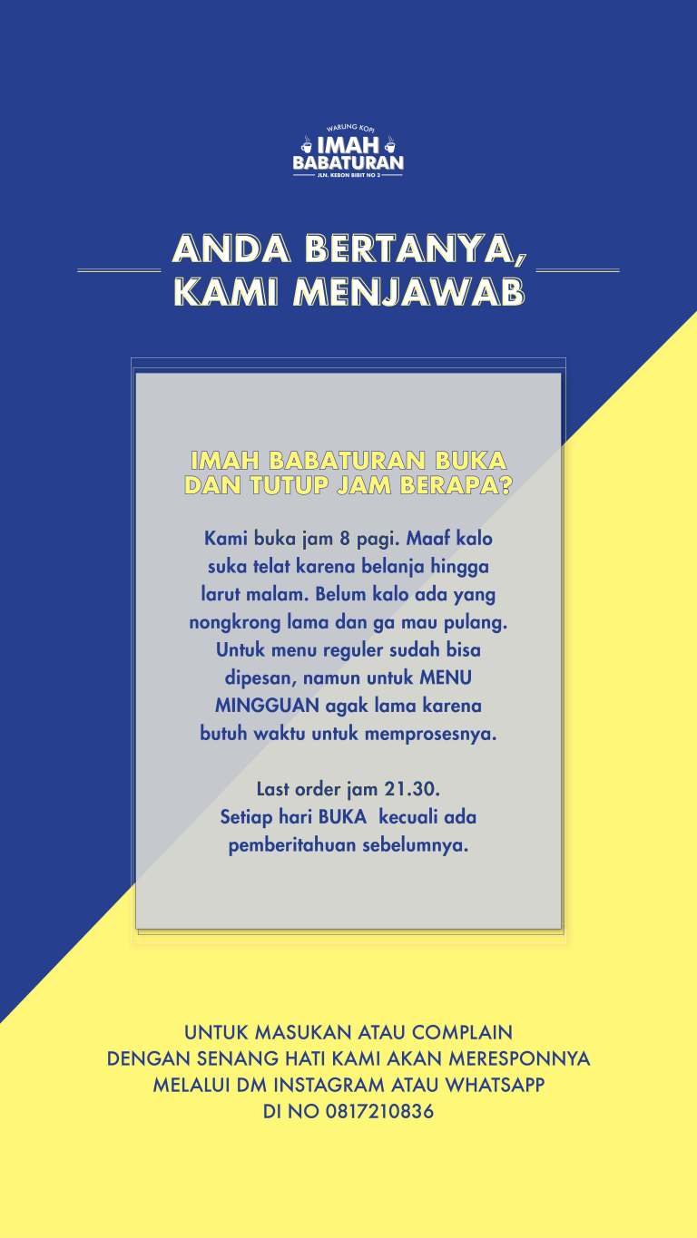 INSTAGRAM STORY - Q &amp;A 1